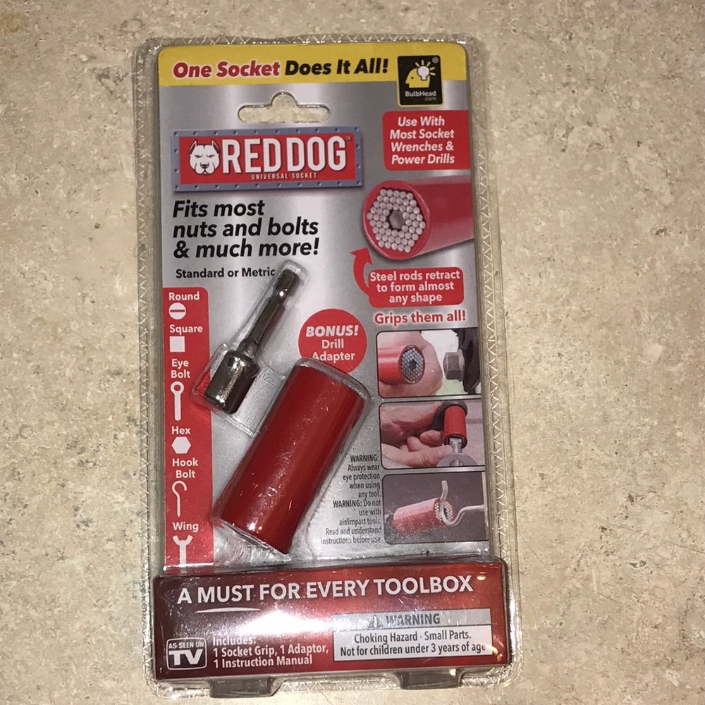 Red Dog Universal Socket tool New in Box